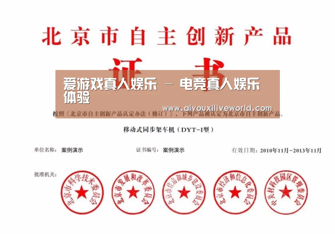 爱游戏下载荣誉证书四