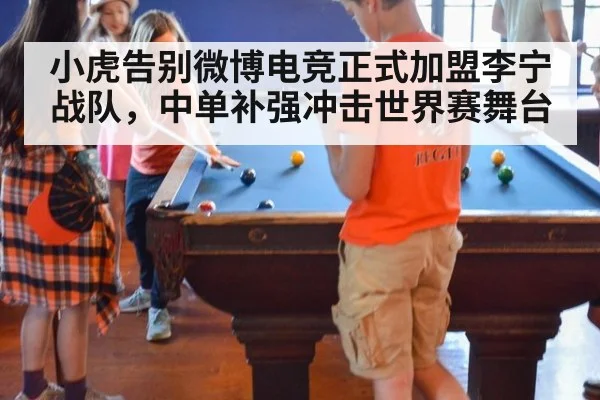 小虎告别微博电竞正式加盟李宁战队，中单补强冲击世界赛舞台